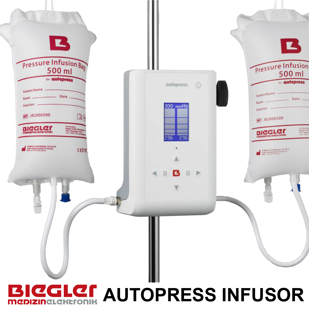 AUTOMATIC PRESSURE INFUSOR 24. BIEGLER BROSUR AUTOPRESS